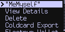 multisig menu