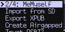 multisig menu